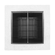 Dellonda Square Fire Pit with BBQ Grill Safety Mesh Screen Fire Poker Light Grey Dellonda - Dynamic Drive