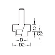 Trend 36/10 x 1/4 TCT Strip Recessor 13 x 19 x 10 x 6mm Trend - Dynamic Drive