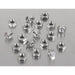 Sealey Stainless Steel Full Nut M8 x 1.25 pitch, DIN 934 - Pack of 100 SS8 Sealey - Dynamic Drive