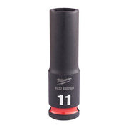 Milwaukee 11mm 3/8 Impact Socket Deep-1Pc Ne 4932480285 Milwaukee - Dynamic Drive
