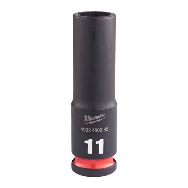 Milwaukee 11mm 3/8 Impact Socket Deep-1Pc Ne 4932480285 Milwaukee - Dynamic Drive