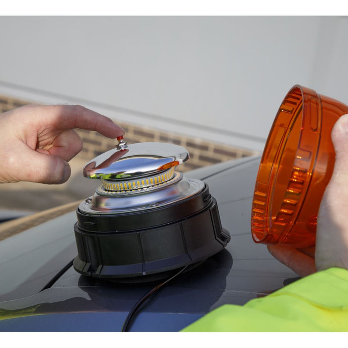 Sealey Warning Beacon 20W SMD LED 12/24V Magnetic Base WB954LED Sealey - Dynamic Drive