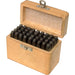 Silverline Letters & Numbers Stamp Set 36pce 36pce Silverline - Dynamic Drive