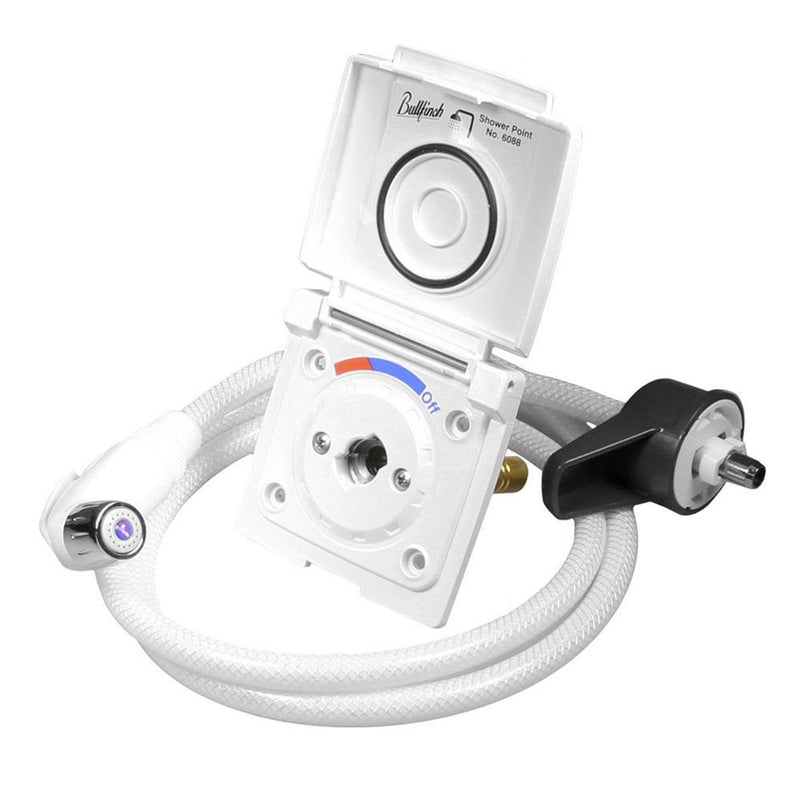 Bullfinch External Shower Point incl. Shower Head & Hose 15mm x 145cm 6088/01 Bullfinch  - Dynamic Drive