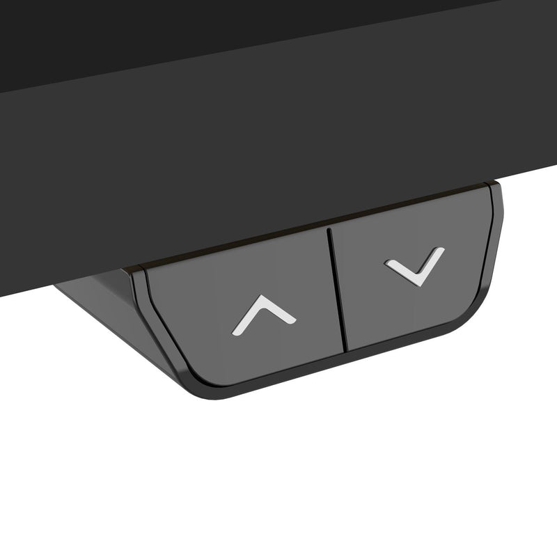 Dellonda Single Motor Adjustable-Height Electric Sit/Stand Desk - Black Desktop Dellonda - Dynamic Drive
