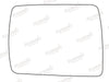 Summit Stick-On Standard Mirror Glass fits Daihatsu Fourtrak LHS Summit - Dynamic Drive