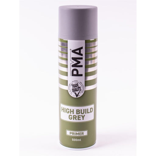 High Build Primer - 500ml Spray On Paint - Autotek Grey Aerosol High Coverage Town Tools - Dynamic Drive