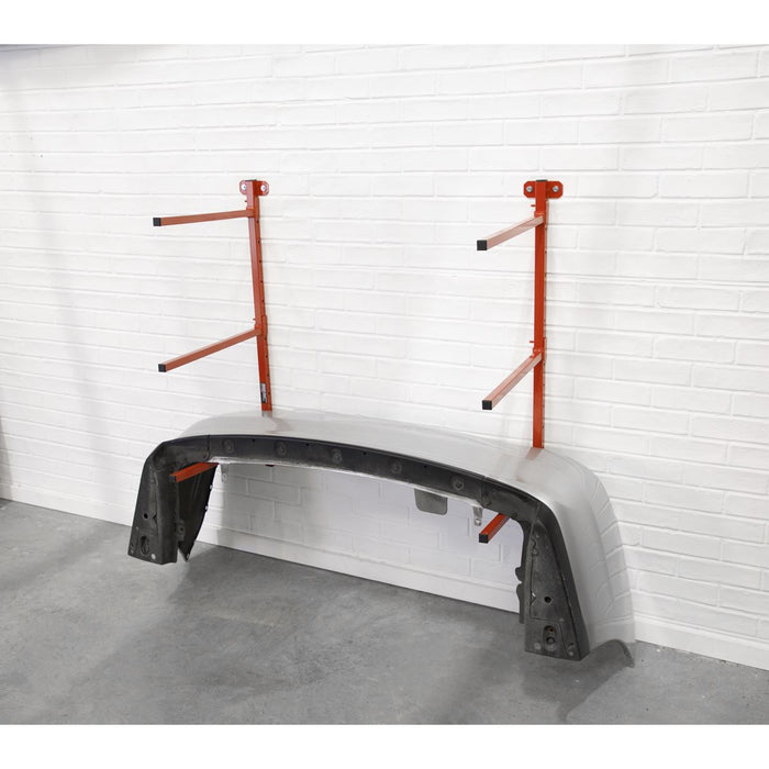 Sealey Wall Mounting Folding Bumper Rack MK56 Sealey - Dynamic Drive