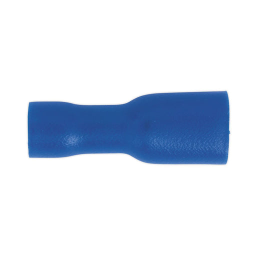 Sealey Fully Insulated Terminal 4.8mm Female Blue Pack of 100 BT15 Sealey - Dynamic Drive