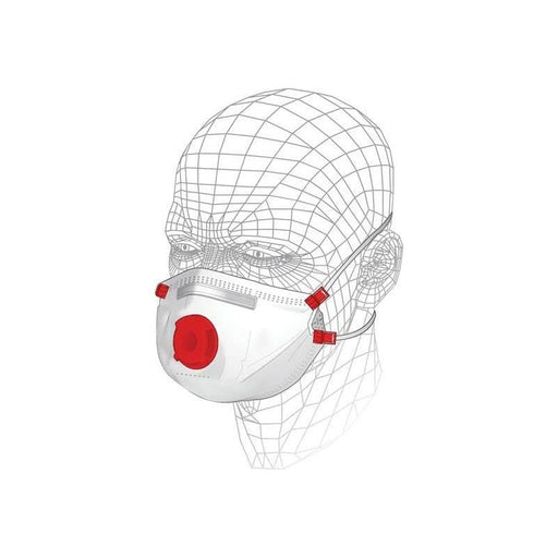 Vitrex Premium Valved Multipurpose Respirator P3 (Pack 3) Vitrex - Dynamic Drive