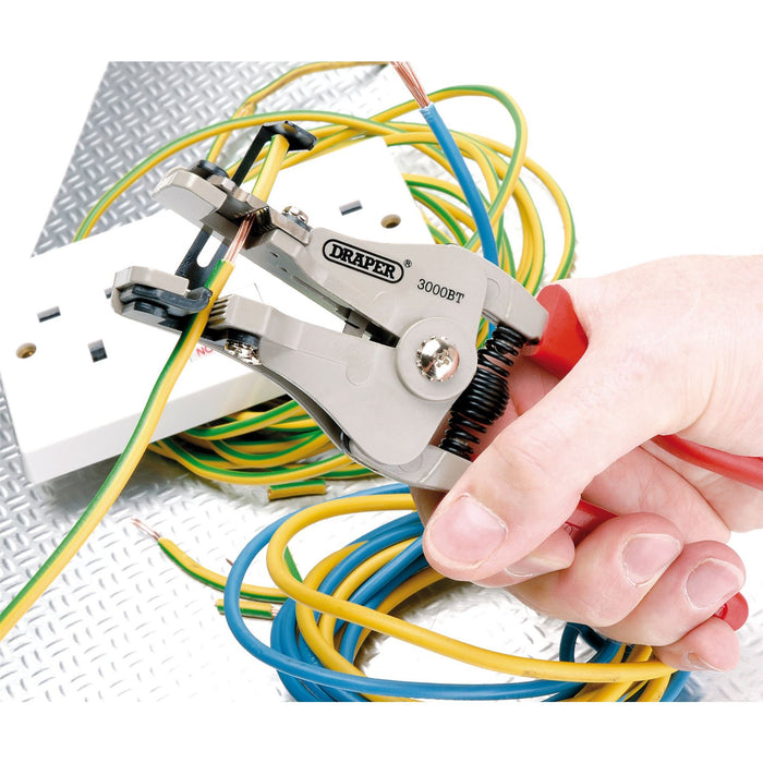 Draper Automatic Wire Stripper, 1 - 3.2mm 38275 Draper - Dynamic Drive