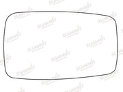 Summit Stick-On Anti Dazzle Mirror Glass fits Audi 80 on RHS Summit - Dynamic Drive