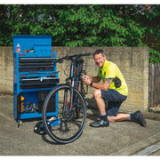 Draper Combined Roller Cabinet and Tool Chest, 6 Drawer, 24", Blue 19563 Draper - Dynamic Drive