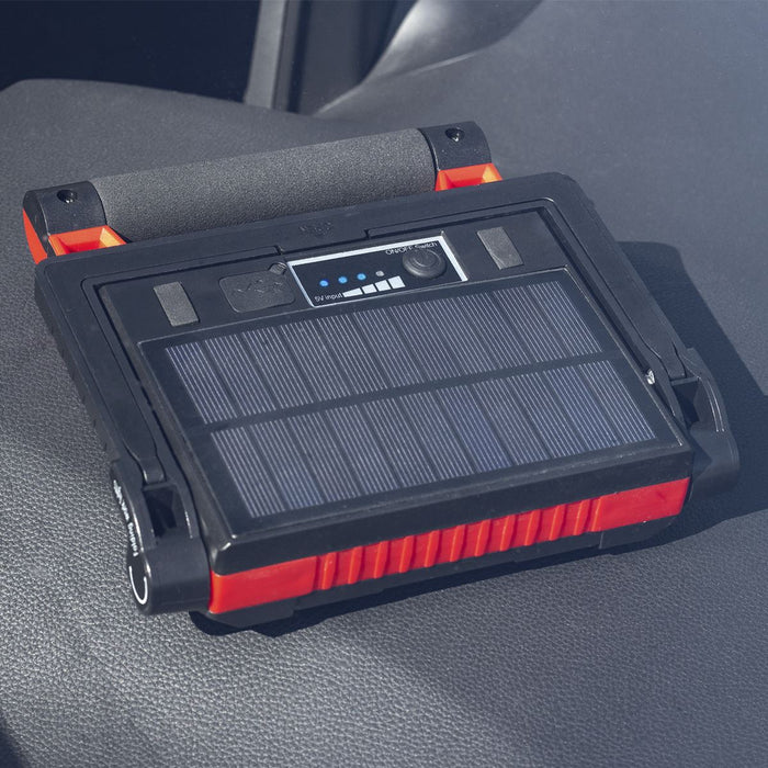 Sealey Rechargeable Solar Powered Portable Floodlight 15W COB LED LEDFL15WS Sealey - Dynamic Drive