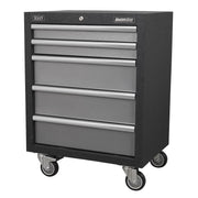 Sealey Modular 5 Drawer Mobile Cabinet 650mm APMS58 Sealey - Dynamic Drive