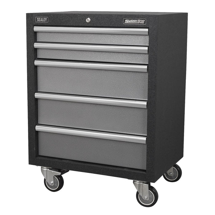 Sealey Modular 5 Drawer Mobile Cabinet 650mm APMS58 Sealey - Dynamic Drive