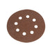 Faithfull Hook & Loop Sanding Disc DID3 Holed 125mm Coarse (Pack 5) Faithfull - Dynamic Drive