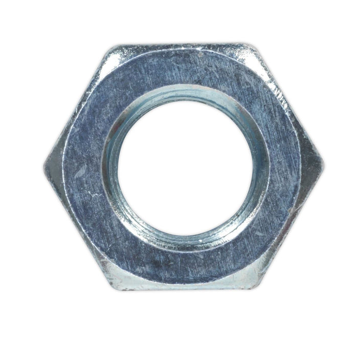 Sealey Steel Nut M12 Zinc DIN 934 Pack of 25 SN12 Sealey  - Dynamic Drive