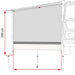 Fiamma Sun View Side for F45/F70/F65/F80 Side Sun Shade Fiamma - Dynamic Drive