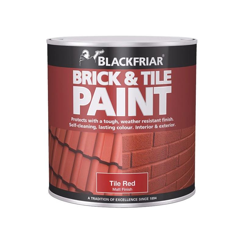 Blackfriar Brick & Tile Paint Matt Red 250ml Blackfriar - Dynamic Drive