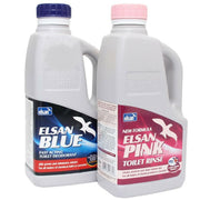 Elsan Blue 1L & Pink 1L Chemical Toilet Cleaner Elsan - Dynamic Drive
