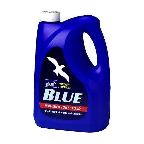 Elsan Blue 4L x 4 Multipack Perfumed Toilet Fluid Elsan - Dynamic Drive