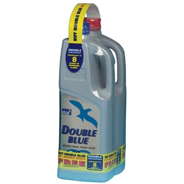 Elsan Blue & Pink Twin Pack 2L Toilet Fluid Cleaner Elsan - Dynamic Drive