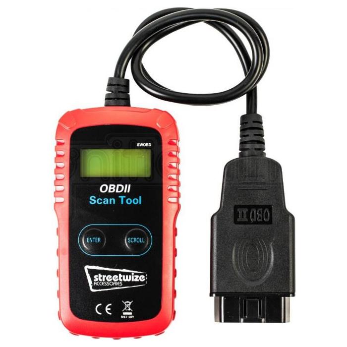 EOBD OBDII OBD2 Car Fault Code Reader Vehicles Scanner Tool Diagnostic Streetwize - Dynamic Drive