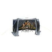 Event Garden Gazebo 3.6m x 3m Outdoor Marquee Party Tent Shelter Pavilion Maypole - Dynamic Drive