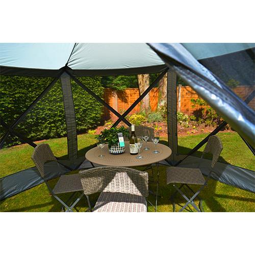 Event Garden Gazebo 3.6m x 3m Outdoor Marquee Party Tent Shelter Pavilion Maypole - Dynamic Drive