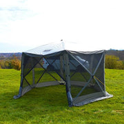 Event Garden Gazebo 3.6m x 3m Outdoor Marquee Party Tent Shelter Pavilion Maypole - Dynamic Drive