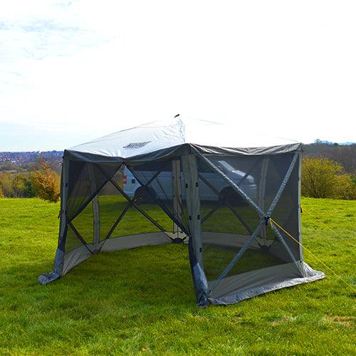 Event Garden Gazebo 3.6m x 3m Outdoor Marquee Party Tent Shelter Pavilion Maypole - Dynamic Drive