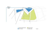 Zempire Evo TM/TS Awning Wall Set V2 Tent Accessory Zempire - Dynamic Drive