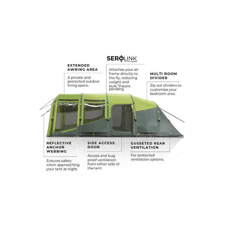 Zempire Evo TXL V2 6 Person Air Tent Zempire - Dynamic Drive