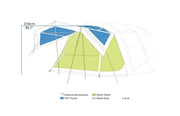 Zempire Evo TXL Awning Wall Set V2 Tent Accessory Zempire - Dynamic Drive
