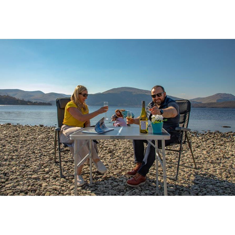 Vango Granite Duo 90 Height Adjustable Folding Camping Table Vango - Dynamic Drive