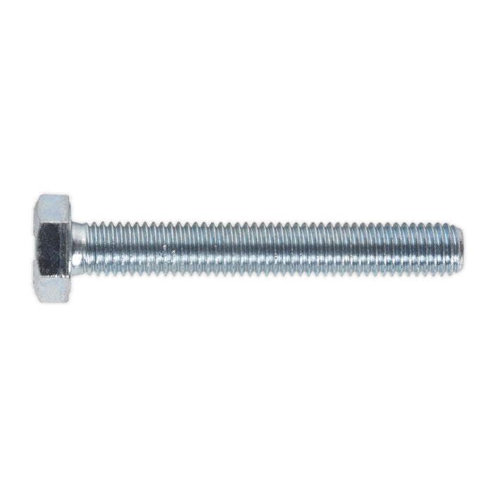 Sealey HT Setscrew M10 x 70mm 8.8 Zinc Pack of 25 SS1070 Sealey - Dynamic Drive
