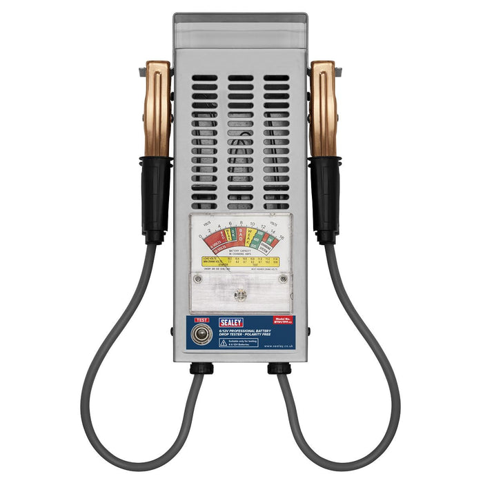 Sealey Professional Battery Drop Tester 6/12V Polarity Free BT91/7PF Sealey - Dynamic Drive