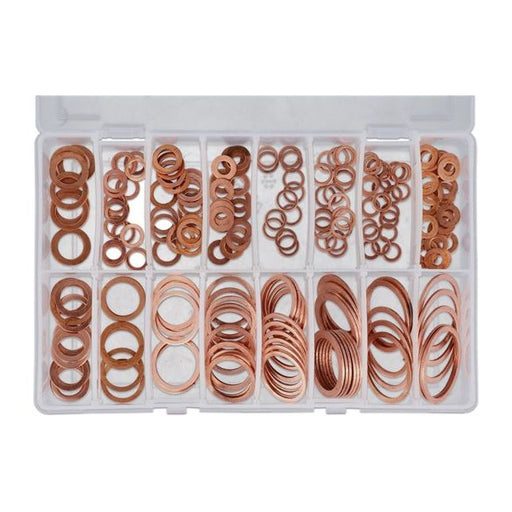 Connect Assorted Copper Sealing Washers Imperial Box 225pc 31870 Tool Connection - Dynamic Drive