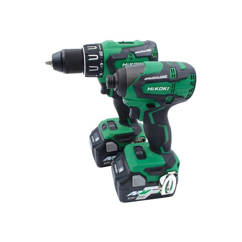 Hikoki KC18DBFL2JDZ Twin Pack 18V 2 x Multi Volt Li-ion HiKOKI - Dynamic Drive