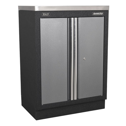 Sealey Modular 2 Door Floor Cabinet 680mm APMS52 Sealey - Dynamic Drive