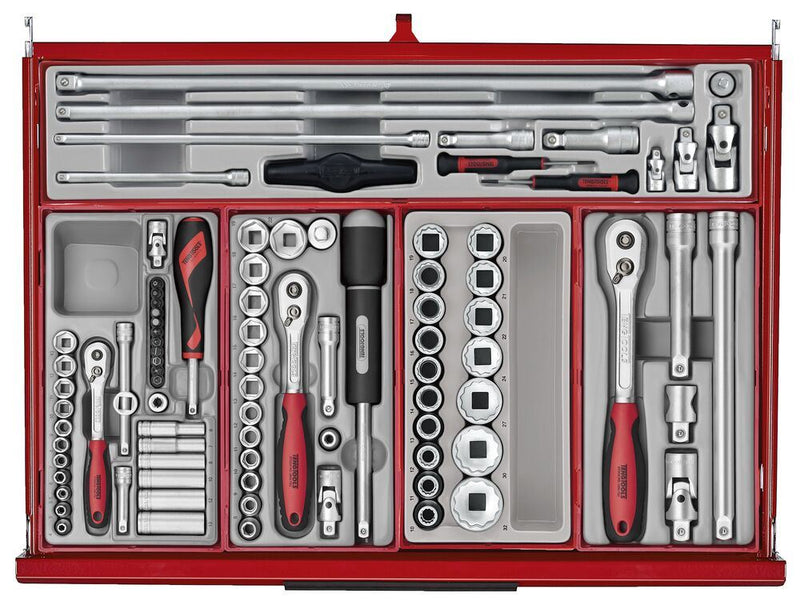Teng Tools 26" PRO35™ stack tool kit 753 pieces red Town Tools - Dynamic Drive