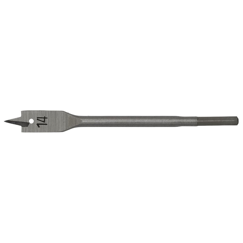 Sealey Flat Wood Bit14mm x 152mm FWB14 Sealey - Dynamic Drive