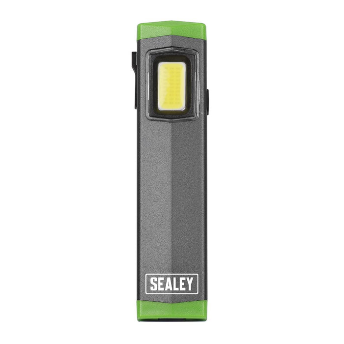Sealey Mini Hand Torch Aluminium 3W COB LED Sealey  - Dynamic Drive