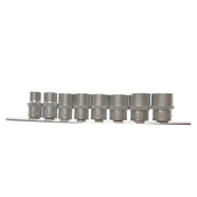 Bluespot Tools 3/8in Drive Socket Set on Rail, 8 Piece BlueSpot Tools - Dynamic Drive