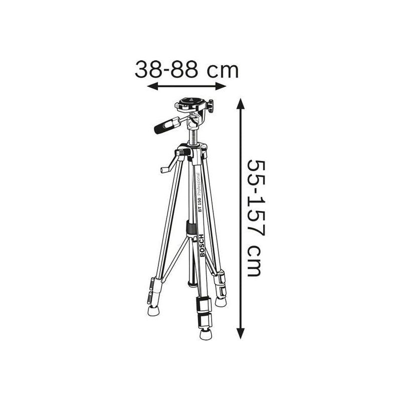 Bosch BT 150 Professional Building Tripod Bosch - Dynamic Drive