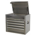 Sealey Topchest 4 Drawer 675mm Stainless Steel Heavy-Duty PTB66004SS Sealey - Dynamic Drive