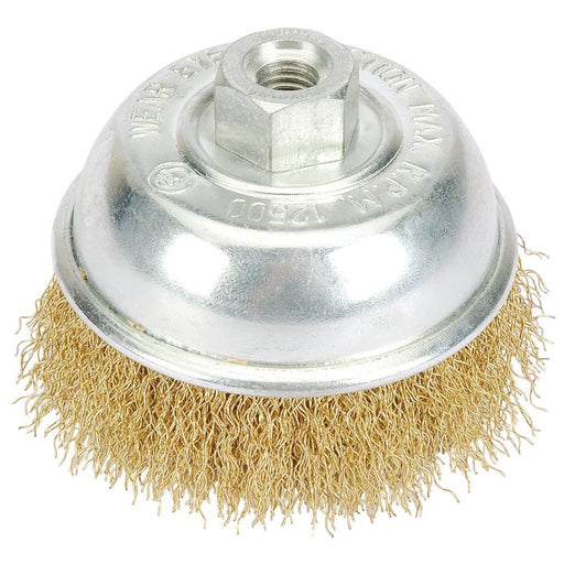 Draper Heavy Duty Wire Cup Brush, 75mm, M14 41442 Draper - Dynamic Drive
