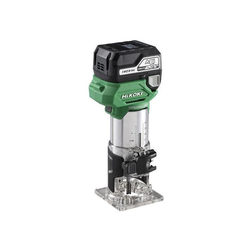 Hikoki M1808DAJPZ 1/4in Trimmer 18V 1 x 5.0Ah Li-ion HiKOKI - Dynamic Drive