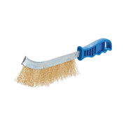 Silverline Brassed Wire Brush Brass Silverline - Dynamic Drive